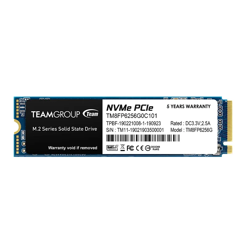 TEAMGROUP Ʈ ũž  ָ Ʈ ̺, MP33 SSD, 512GB 1TB NAND TLC NVMe 1.3 PCIe Gen3x4 M.2 2280
